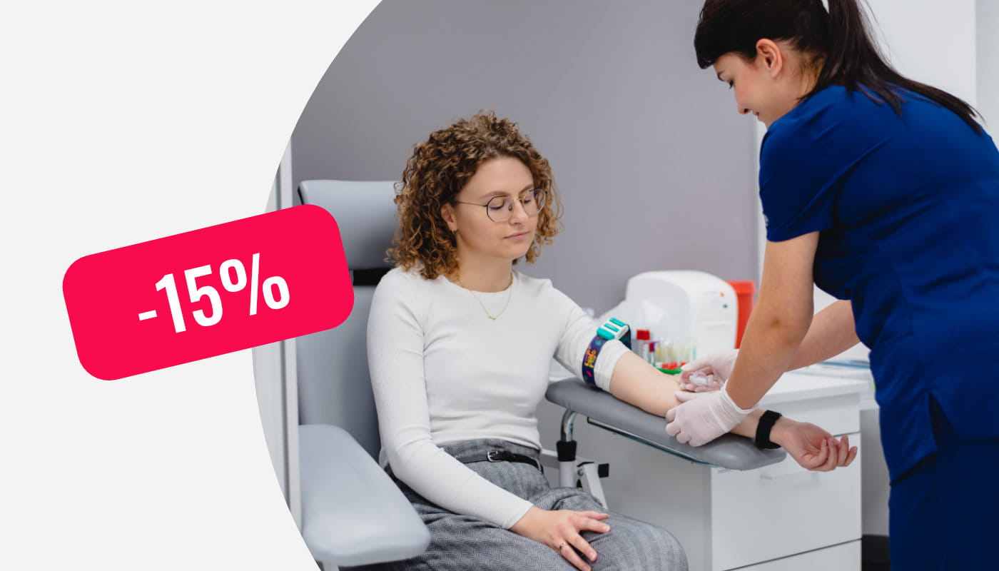 Promocja badania laboratoryjne -15%